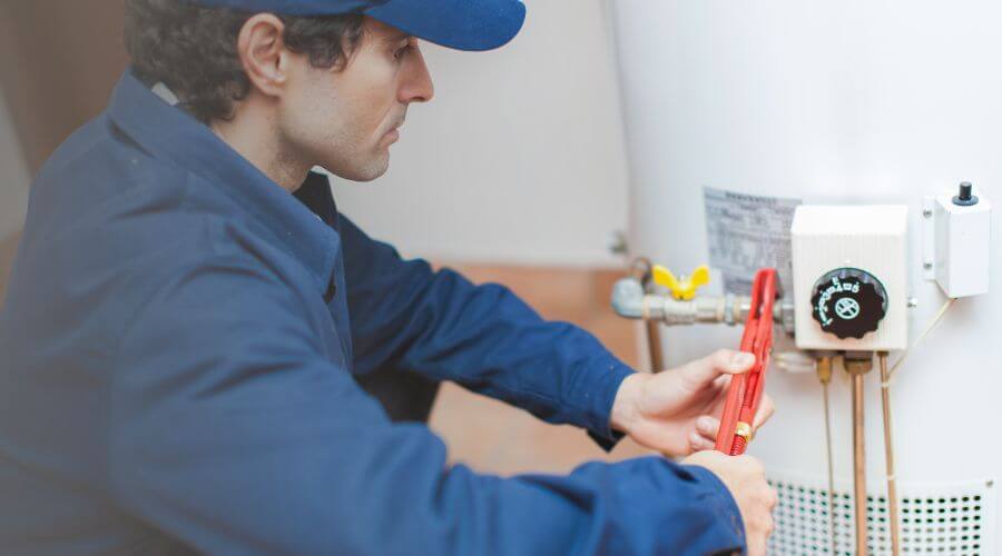 Local water heater installation in May, ID